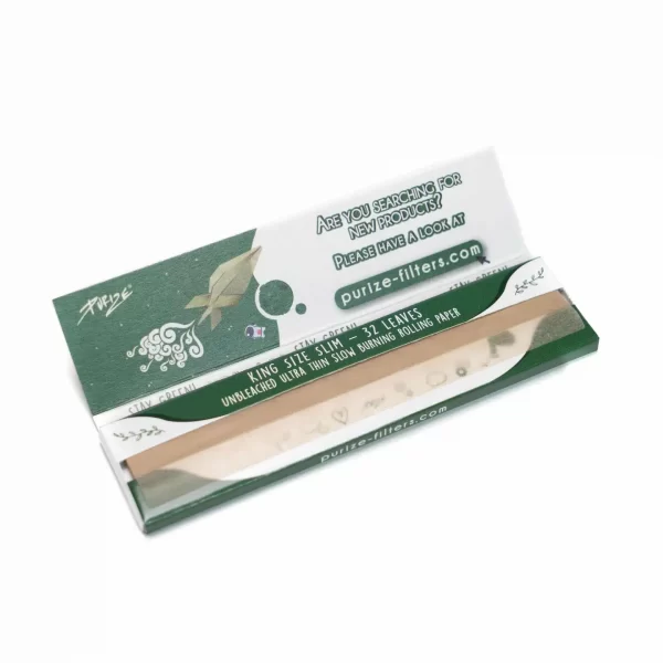 PURIZE King Slim Rolling Papers Brown - Image 2
