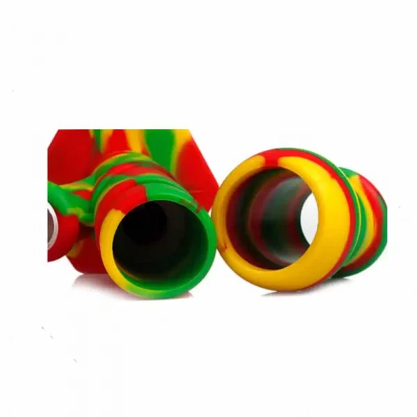 22cm Multi-Color Silicone Water Pipe (TX-41) - Image 6