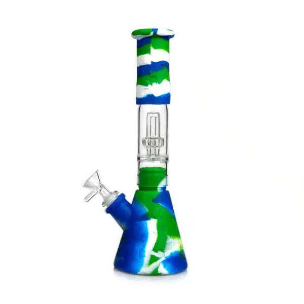 28cm Multi-Color Silicone Water Pipe (TX-64)