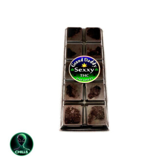 THC-Infused Dark Chocolate Bar 500mg